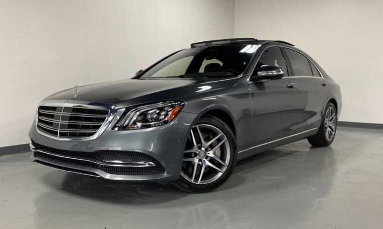 مرسيدس S450 رمادي