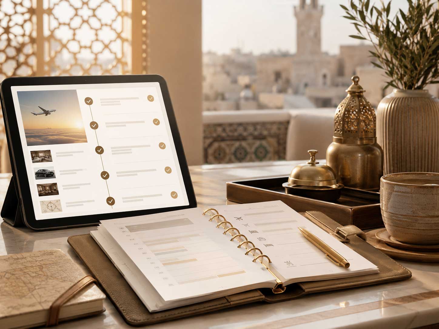متابعة دقيقة للحجز